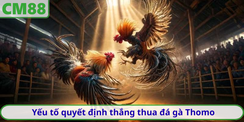 Quy trình và yếu tố quyết định thắng thua đá gà Thomo